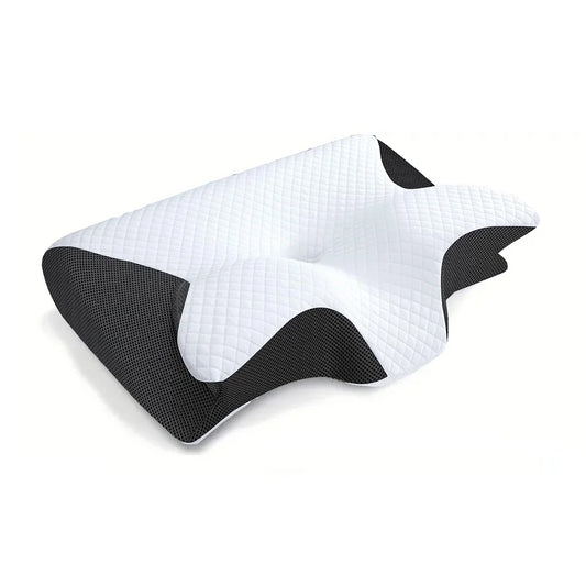 Ergonomic Memory Foam Cervical Pillow | Orthopedic Neck Support for Pain Relief & Better Sleep