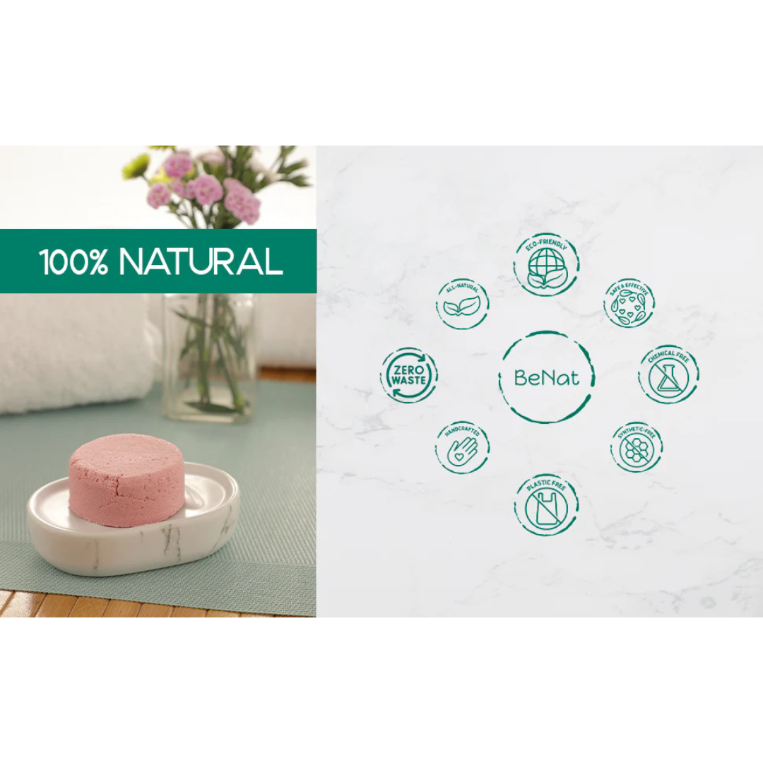 Eco-Friendly All-Natural Shampoo Bar – Handmade & Plastic-Free