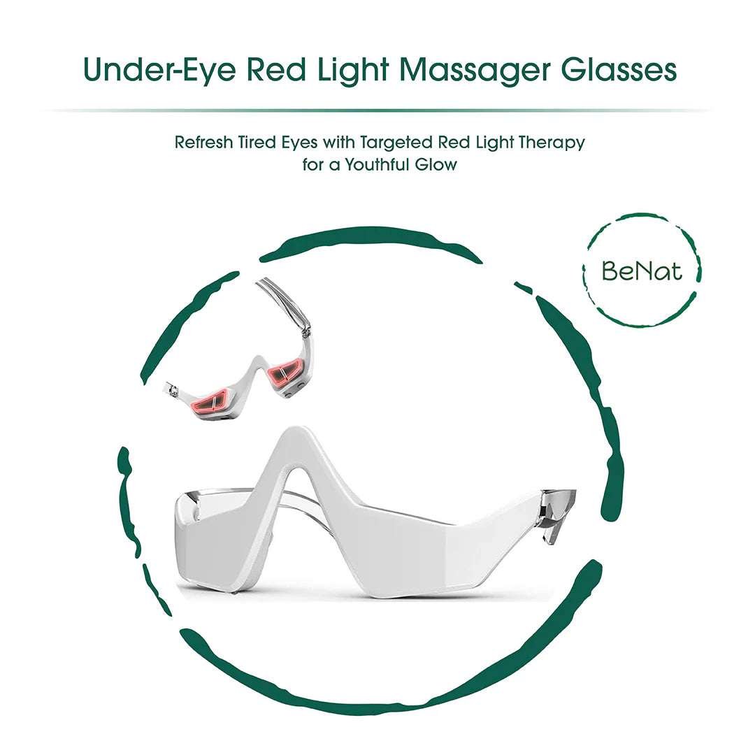 Under-Eye Red Light Therapy Massager – Rejuvenate, Brighten & Refresh