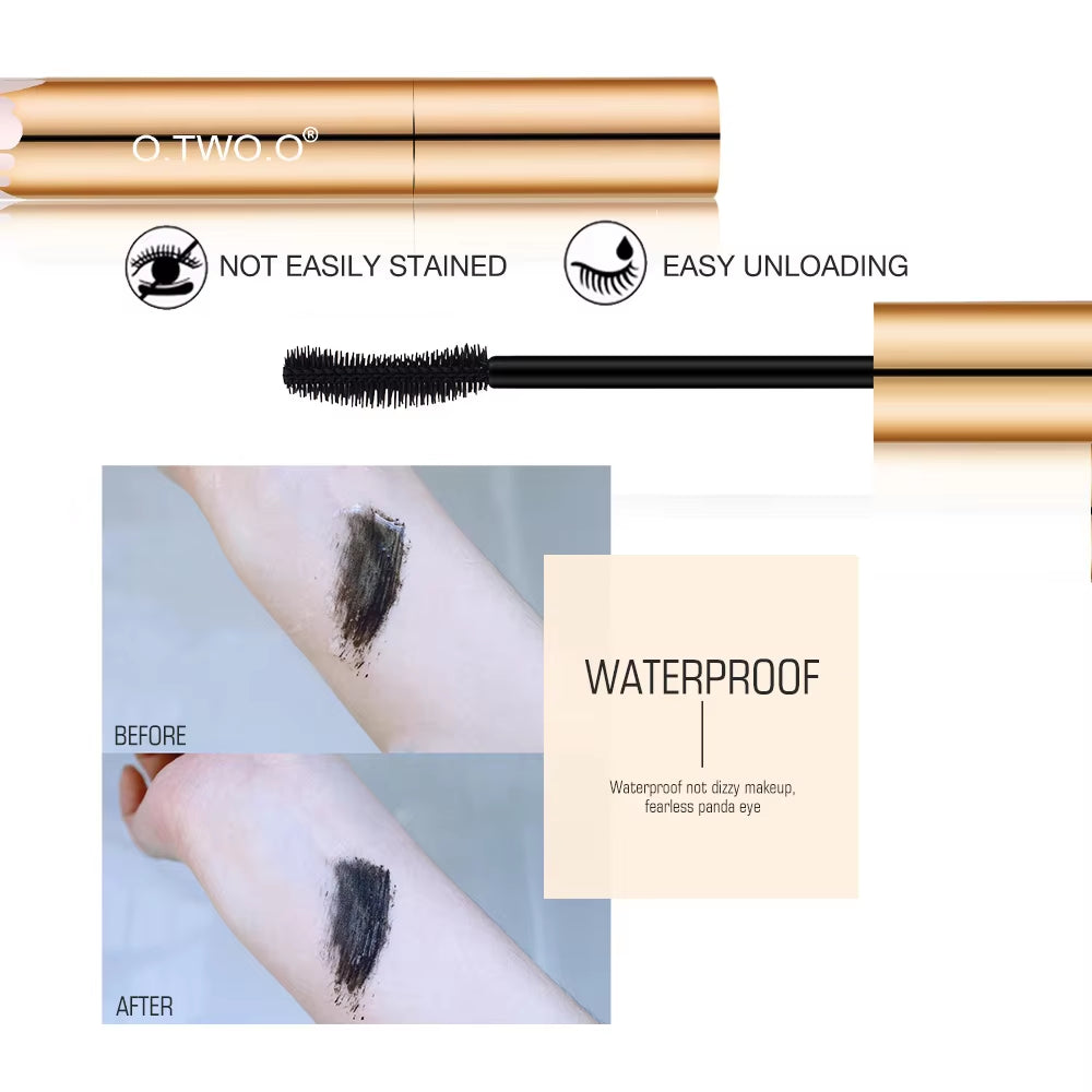 3D Lengthening Black Mascara | Waterproof, Smudge-Proof & Long-Lasting Lash Extension