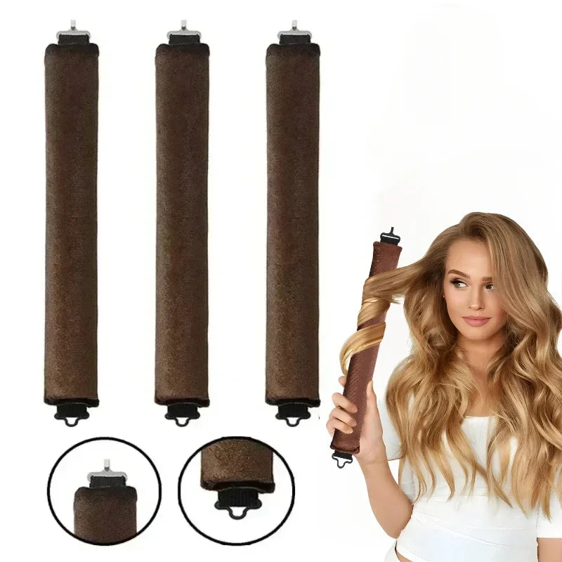 Heatless Curling Rod – Soft, Effortless Curls While You Sleep