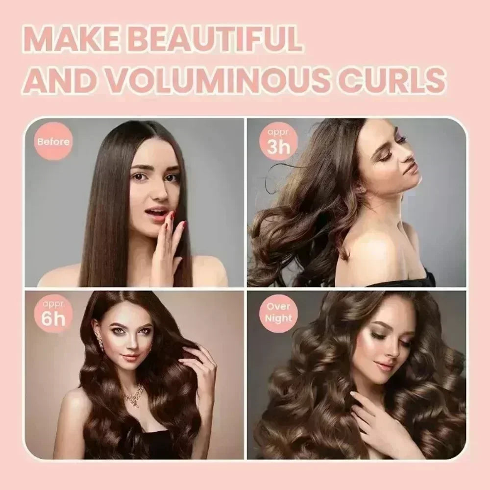 Heatless Curling Rod – Soft, Effortless Curls While You Sleep